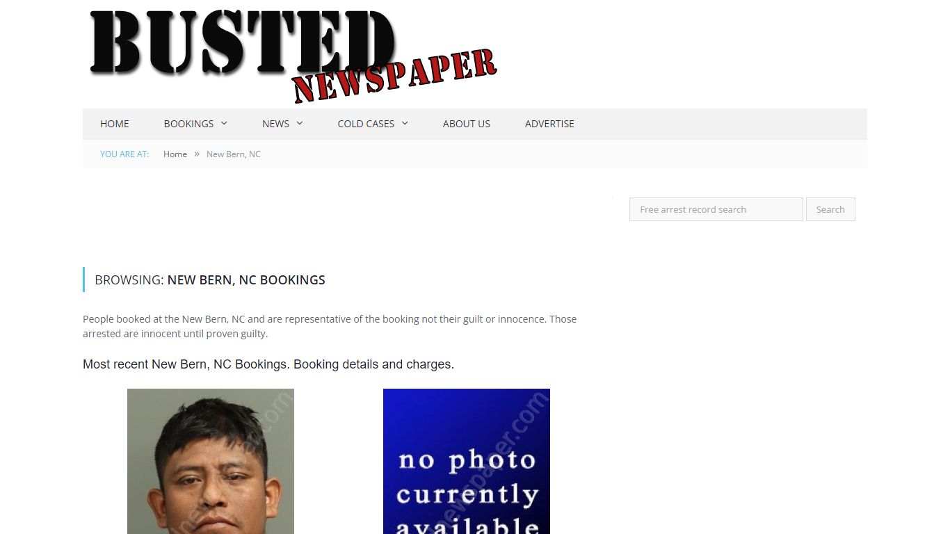 New Bern, NC Mugshots - BUSTEDNEWSPAPER.COM