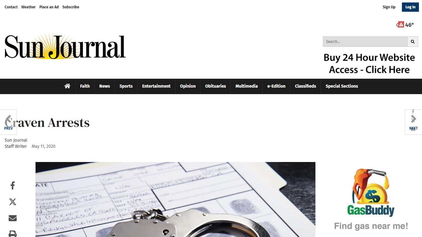Craven Arrests | Local News | newbernsj.com